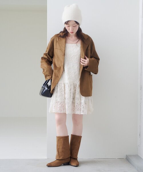 Kastane（カスタネ）の「【2025AWカタログ】スウェードジャケット