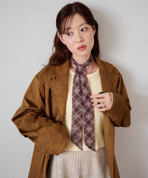 セール】【2025AWカタログ】スウェードジャケット（テーラード