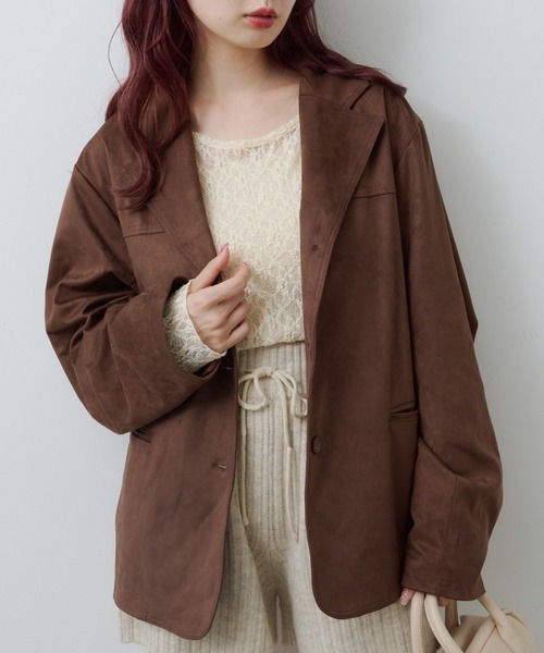 Kastane（カスタネ）の「【2025AWカタログ】スウェードジャケット