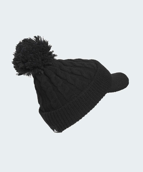 adidas（アディダス）の「オーバーサイズ ポンポン ビーニー 【adidas Golf/アディダスゴルフ】（ニットキャップ/ビーニー・レディース・ホワイト/ブラウン/ブラック・MEDIUM/LARGE）」の7枚目の写真