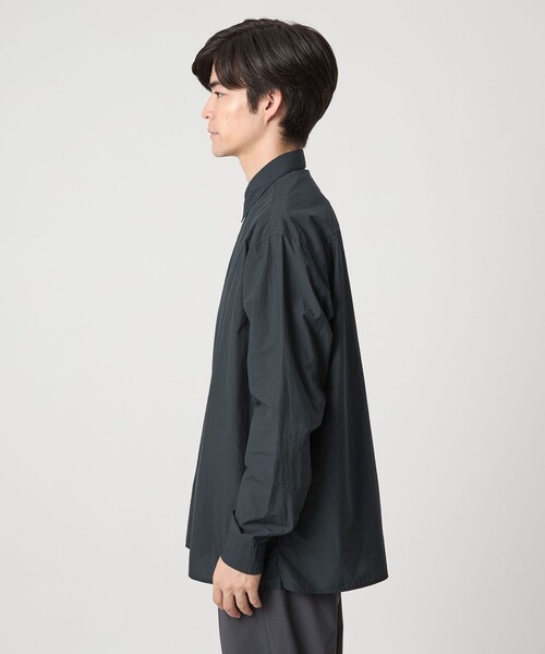 green label relaxing 新品コットンブラウス WEB限定】［ XS /H148-155cm］クラフト 5分袖 ブラウス （シャツ