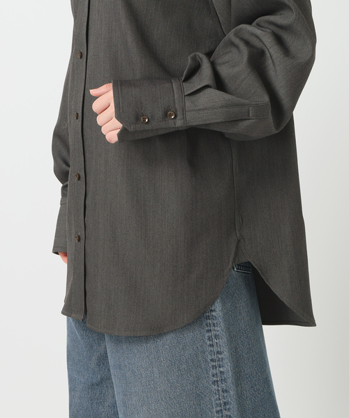 Stole シャツ　Plage プラージュ Plage Stole シャツ （グレー） - ファッション通販