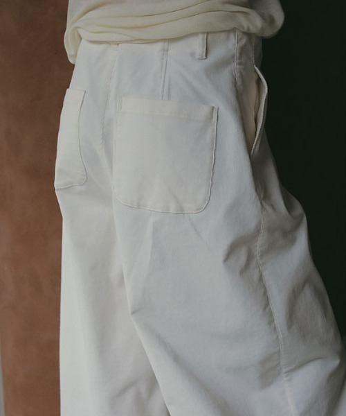 コーデュロイカーブジョガーパンツ（その他パンツ）｜ETRE TOKYO