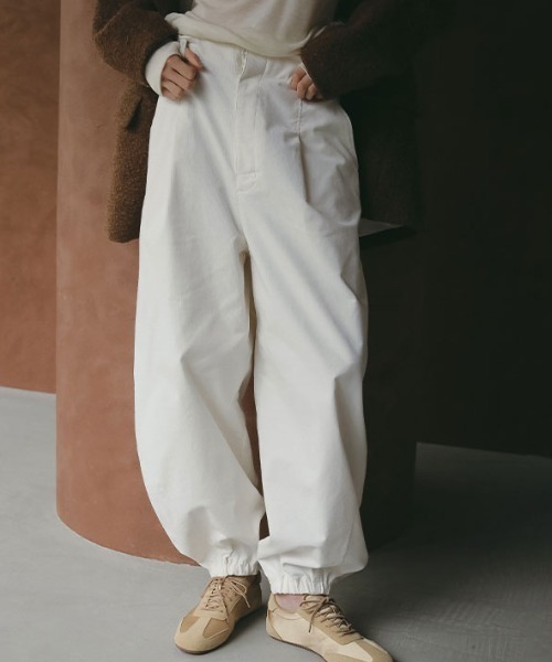 コーデュロイカーブジョガーパンツ（その他パンツ）｜ETRE TOKYO