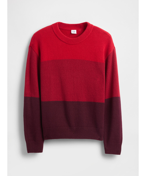 GAP（ギャップ）の「Cashsoft カシミヤタッチ リラックスフィット クルーネックセーター (キッズ)（ニット/セーター・キッズ・マルチ/ネイビー・150cm/140cm/130cm/120cm/110cm/160cm）」の7枚目の写真