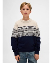 GAP(ギャップ)のCashsoft カシミヤタッチ リラックスフィット クルーネックセーター (キッズ)(ニット/セーター)
