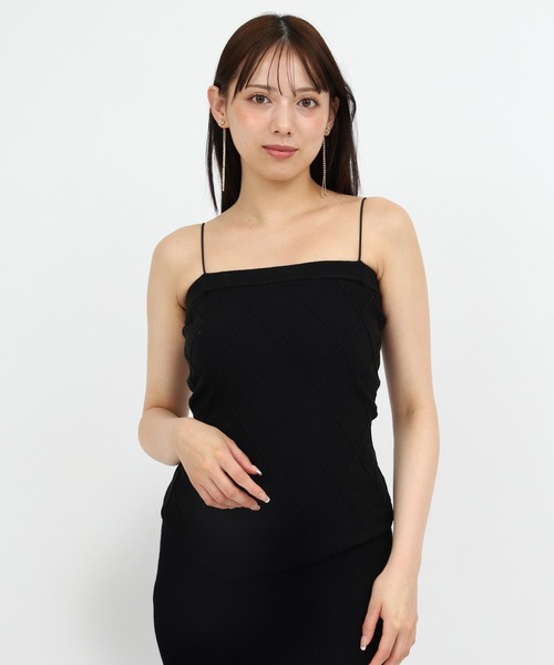 ROYAL PARTY（ロイヤルパーティー）の「ファー付ベアニットトップス×タイトスカートSET UP（ニット/セーター・レディース・ブラック/オフホワイト/モカ・FREE）」の19枚目の写真