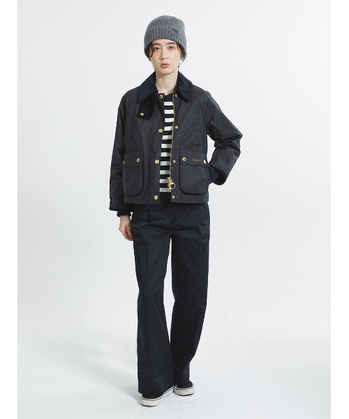 BEADNELL / ビードネル】ワックス ジャケット（クロップドレングス
