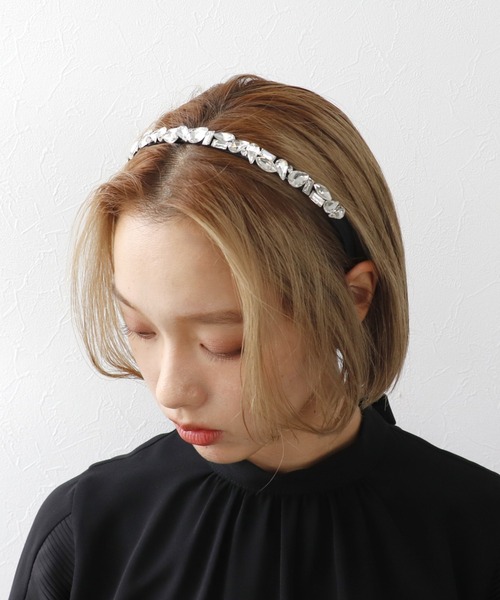 Three Four Time(スリーフォータイム)の「マルチビジュカチューシャ(カチューシャ・レディース・マルチ/クリア・FREE)」の1枚目の写真