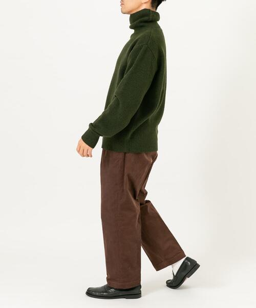 URBAN RESEARCH ROSSO MEN（アーバンリサーチロッソメン）の「ブークレストレッチタートルニット（ニット/セーター・メンズ・グレー系その他/カーキ/ブラック/ブルー/グレー・SMALL/MEDIUM/LARGE/X-LARGE）」の6枚目の写真