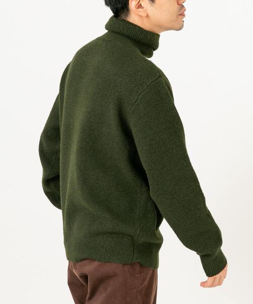 URBAN RESEARCH ROSSO MEN（アーバンリサーチロッソメン）の「ブークレストレッチタートルニット（ニット/セーター・メンズ・グレー系その他/カーキ/ブラック/ブルー/グレー・SMALL/MEDIUM/LARGE/X-LARGE）」の13枚目の写真