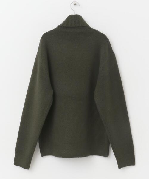 URBAN RESEARCH ROSSO MEN（アーバンリサーチロッソメン）の「ブークレストレッチタートルニット（ニット/セーター・メンズ・グレー系その他/カーキ/ブラック/ブルー/グレー・SMALL/MEDIUM/LARGE/X-LARGE）」の17枚目の写真