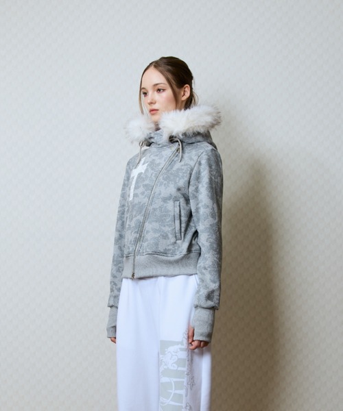 セール】GT FUR UNBALANCE HOOD ZIP UP（パーカー）｜LUVISTRUE（ラヴ