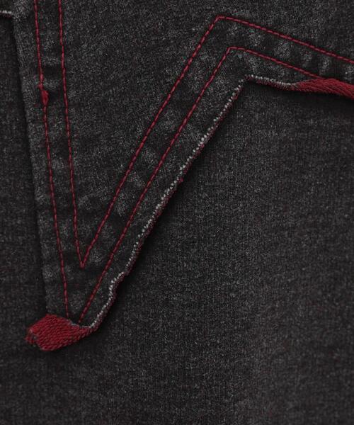 CONVERSE TOKYO（コンバーストウキョウ）の「BACK STAR★ PATCH INDIGO SWEAT（スウェット・レディース・インディゴブルー/ブラック/ライトインディゴブルー・MEDIUM/SMALL）」の19枚目の写真