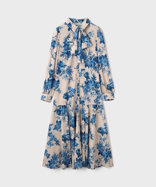 セール】ブーケフラワープリントワンピース（ワンピース）｜Diagram