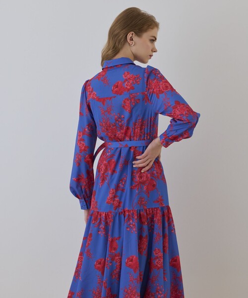 セール】ブーケフラワープリントワンピース（ワンピース）｜Diagram