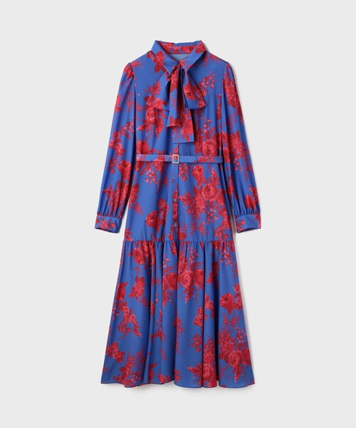 セール】ブーケフラワープリントワンピース（ワンピース）｜Diagram