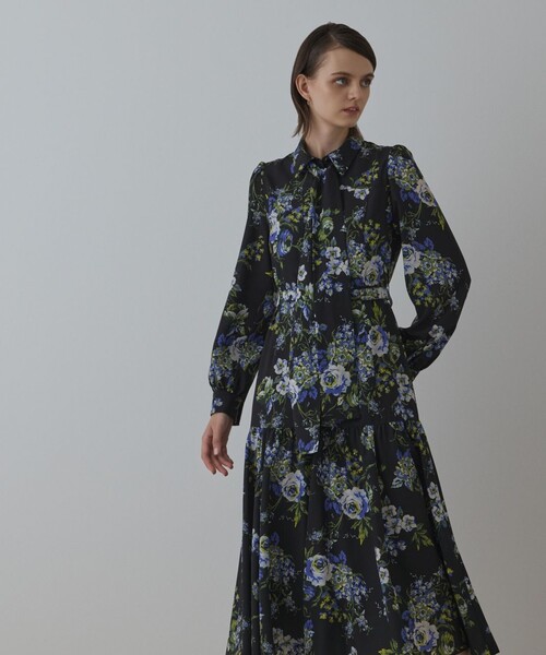 セール】ブーケフラワープリントワンピース（ワンピース）｜Diagram