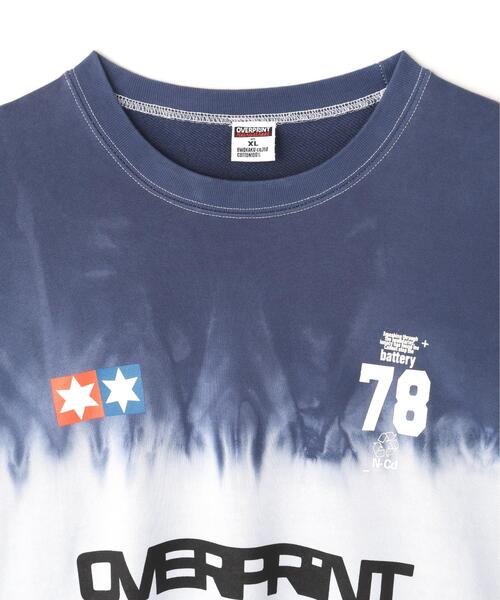 over print（オーバープリント）の「overprint/オーバープリント/SPACE DYE sweatshirts（スウェット・レディース・ブラウン/ネイビー・M/L/XL）」の9枚目の写真