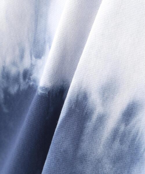 over print（オーバープリント）の「overprint/オーバープリント/SPACE DYE sweatshirts（スウェット・レディース・ブラウン/ネイビー・M/L/XL）」の5枚目の写真