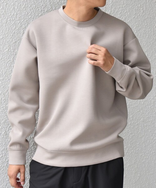 今季完売品　ダンボール素材クルーネック ポリダンボールクルー BLK | DUARIG