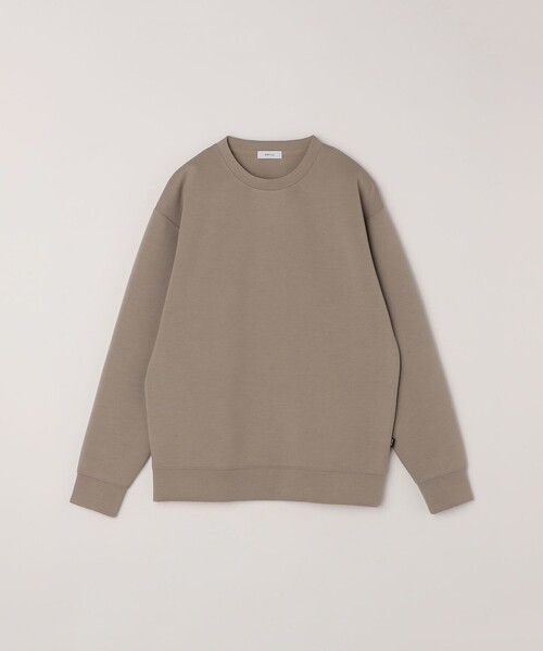 セール】SHIPS any:〈洗濯機可能〉カラー ダンボール クルーネック