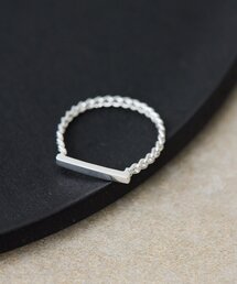 ear PAPILLONNER | 《スターリングシルバー使用》スリムバーリング(リング)