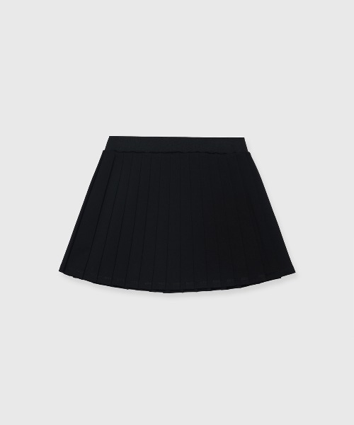 JOSE MOON（ジョゼムーン）の「JOSEMOON JERSEY PLEATED SKIRT/ジョセムーンジャージプリーツスカート（スカート・レディース・ブラック/ネイビー・FREE）」の5枚目の写真