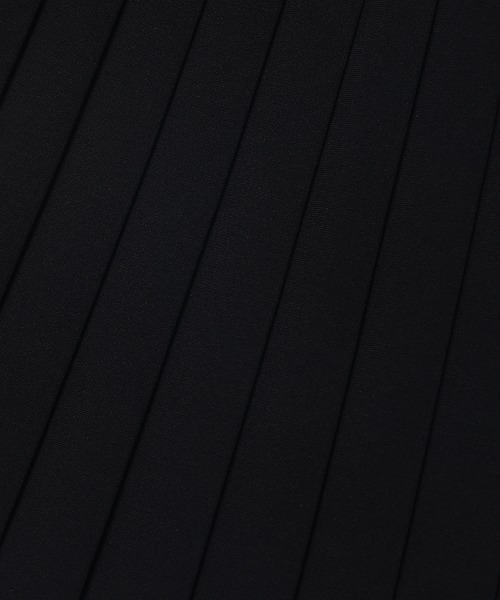 JOSE MOON（ジョゼムーン）の「JOSEMOON JERSEY PLEATED SKIRT/ジョセムーンジャージプリーツスカート（スカート・レディース・ブラック/ネイビー・FREE）」の4枚目の写真
