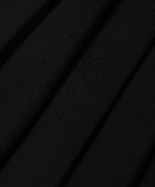 JOSE MOON（ジョゼムーン）の「JOSEMOON JERSEY PLEATED SKIRT/ジョセムーンジャージプリーツスカート（スカート・レディース・ブラック/ネイビー・FREE）」の6枚目の写真
