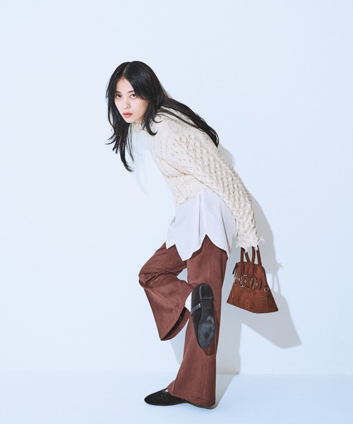 yazawa　オプション kotohayokozawa】LACE-UP LOGO PULLOVER｜CONVERSE TOKYO