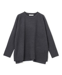 コットンカシミヤニット クルーネック