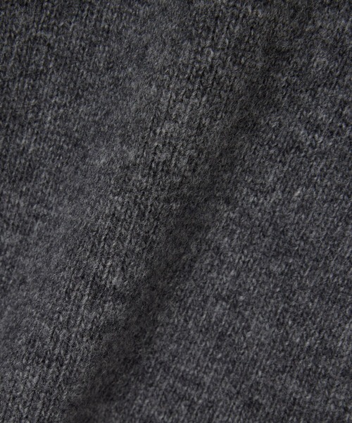 LACOSTE（ラコステ）の「3Dニッティングハーフボタンハイネック ウールニットポロセーター（ニット/セーター・レディース・グレー/オフホワイト・34/40/38/36）」の8枚目の写真