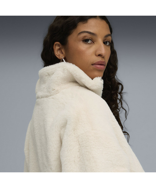 PUMA プーマ ウィメンズ ワードローブ ESS ソフト フリース ジャケット