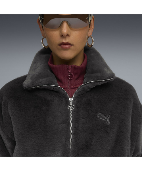 PUMA プーマ ウィメンズ ワードローブ ESS ソフト フリース ジャケット