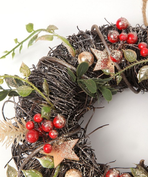 BAYFLOW（ベイフロー）の「リース★2025X'mas★（インテリア雑貨・レディース・レッド/ブラウン/ホワイト/ブルー・ONESIZE）」の10枚目の写真