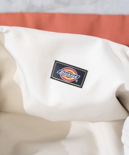 Dickies(ディッキーズ)の「Dickies/ディッキーズ ナップサック TWILL NAPSACK GORO NAKATSUGAWA(min-nano)ディレクションモデル 81228900(エコバッグ/サブバッグ・メンズ・ベージュ系その他/杢グレー/レッド・FREE)」の9枚目の写真