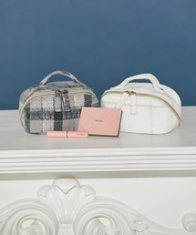 tocco closet（トッコ　クローゼット）の「ツイード立体ポーチ《新希咲乃さんコラボ》（ポーチ）」