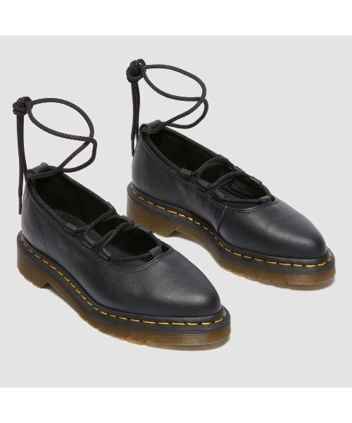 Dr. Martens（ドクターマーチン）の「Dr. MARTENS ELPHIE II LACE-UP SHOE（ドクターマーチン ELPHIE II レース アップ シューズ）（バレエシューズ・レディース・ブラック・23cm/25cm/24cm/22cm）」の3枚目の写真