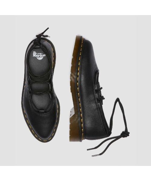Dr. Martens（ドクターマーチン）の「Dr. MARTENS ELPHIE II LACE-UP SHOE（ドクターマーチン ELPHIE II レース アップ シューズ）（バレエシューズ・レディース・ブラック・23cm/25cm/24cm/22cm）」の8枚目の写真