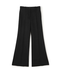 ナチュラルストレッチウール セミフレアパンツ
