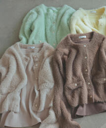 NATURAL BEAUTY BASIC | ◇【sweet掲載】【ちょうど、いい服】“ふわ＆リブ”アンサンブルニット(カーディガン/ボレロ)