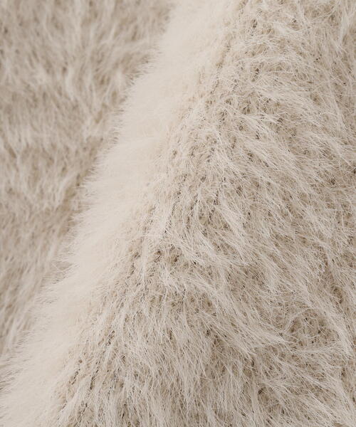 NATURAL BEAUTY BASIC（ナチュラルビューティーベーシック）の「◇【sweet掲載】【ちょうど、いい服】“ふわ＆リブ”アンサンブルニット（カーディガン/ボレロ・レディース・ブラウン/ライトグリーン/ベージュ/イエロー・FREE）」の19枚目の写真