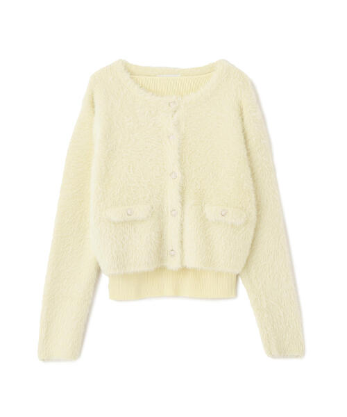 NATURAL BEAUTY BASIC（ナチュラルビューティーベーシック）の「◇【sweet掲載】【ちょうど、いい服】“ふわ＆リブ”アンサンブルニット（カーディガン/ボレロ・レディース・ブラウン/ライトグリーン/ベージュ/イエロー・FREE）」の22枚目の写真