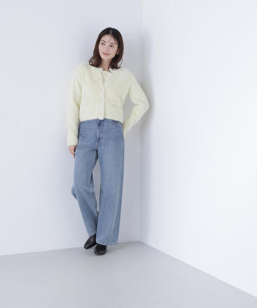 ◇【sweet掲載】【ちょうど、いい服】“ふわ＆リブ”アンサンブルニット