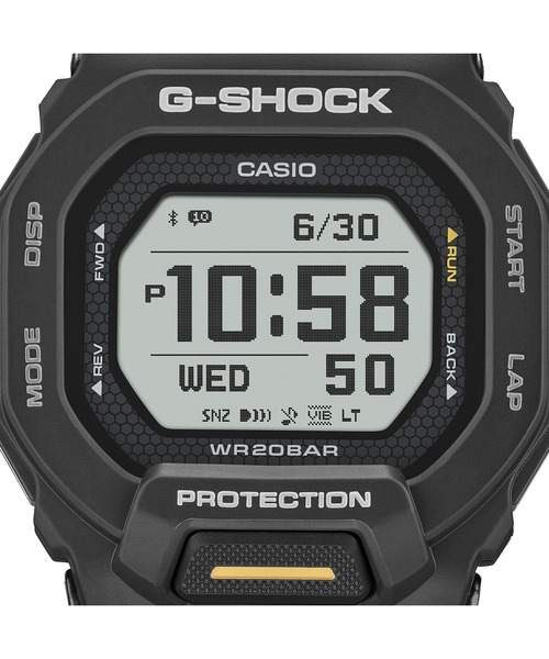 G-SHOCK(ジーショック)の「G-SQUAD(ジー・スクワッド) / GBD-200-1A1JF(デジタル腕時計・メンズ・ブラック・FREE)」の5枚目の写真