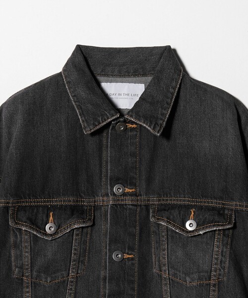 A DAY IN THE LIFE UNITED ARROWS(アデイインザライフユナイテッドアローズ)の「デニムジャケット <A DAY IN THE LIFE>(デニムジャケット・レディース・コバルトブルー/ブラック/ネイビー・FREE)」の11枚目の写真