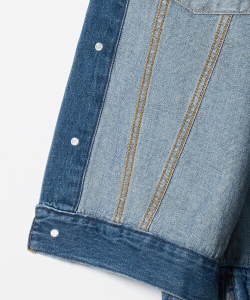 A DAY IN THE LIFE UNITED ARROWS(アデイインザライフユナイテッドアローズ)の「デニムジャケット <A DAY IN THE LIFE>(デニムジャケット・レディース・コバルトブルー/ブラック/ネイビー・FREE)」の16枚目の写真
