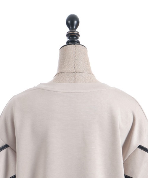 袖リボンカットプルオーバー（Tシャツ/カットソー）｜axes femme