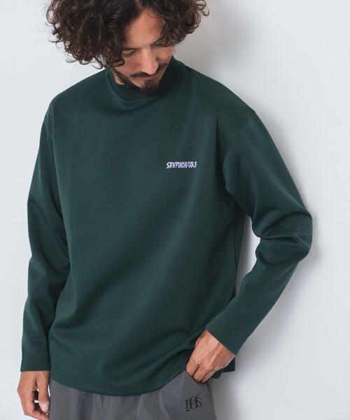 OOPS×RYUAMBE モックネックロングTシャツ（Tシャツ/カットソー